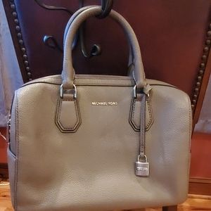 Michael Kors Mercer Medium Leather Duffel